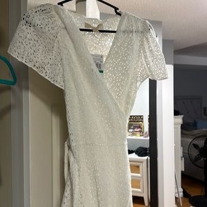 Lace Michael Kors wrap dress
